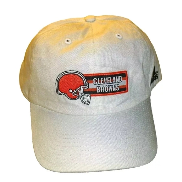 Cleveland Browns Adidas Mens Adjustable Strapback hat cap New Nfl - Picture 1 of 4